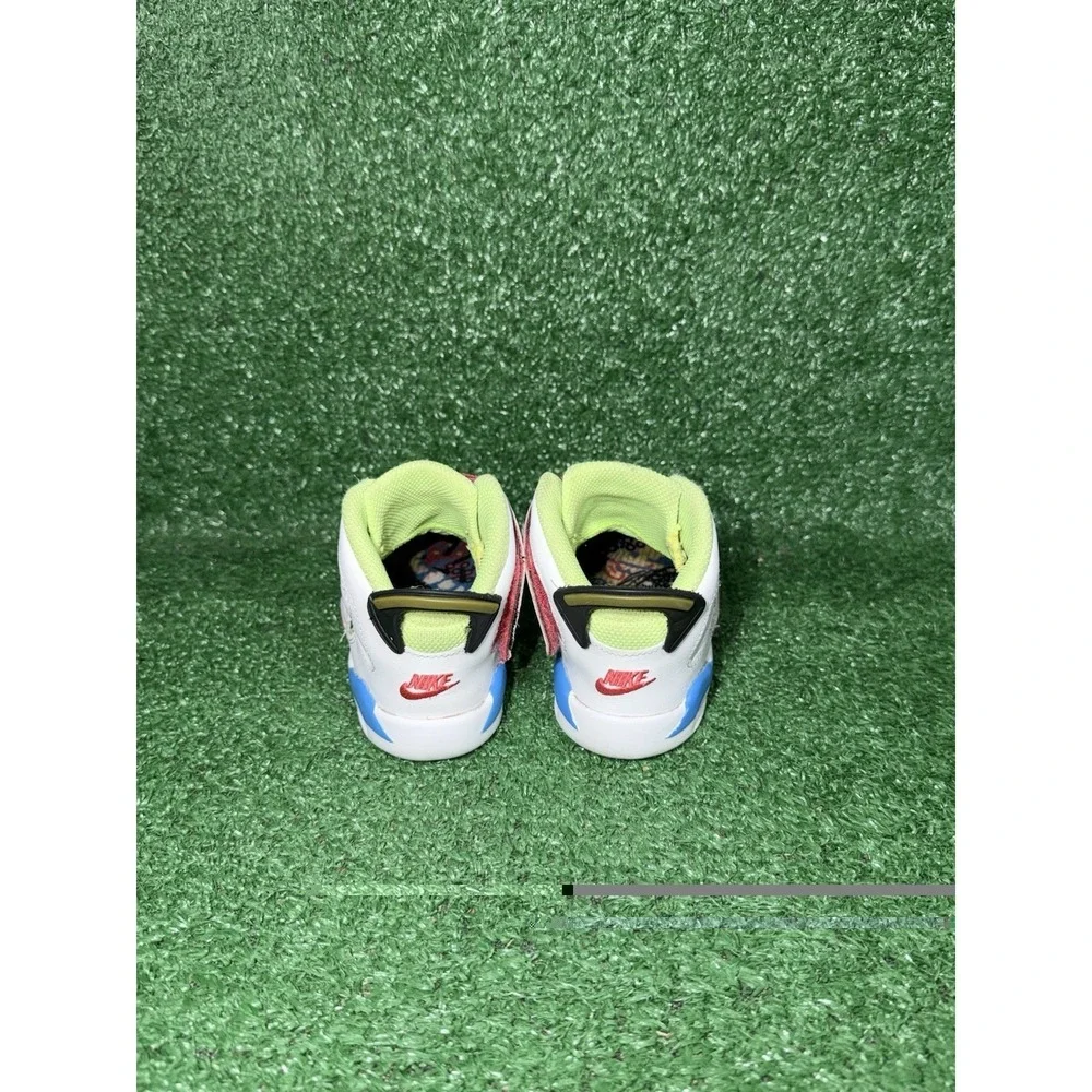 Nike Air Jordan 6 Retro Toddler Size 10C Multicolor Walking Shoe Comfort Sneaker